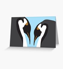 Penguin Pair Greeting Card