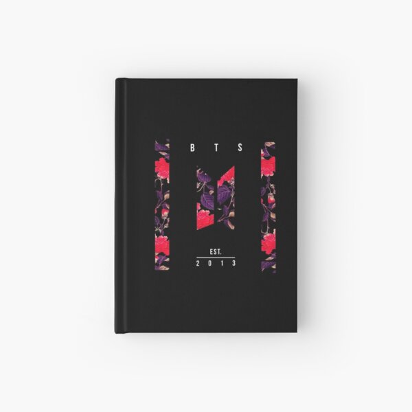 BTS Est. 2013 Vintage Flower Design Hardcover Journal