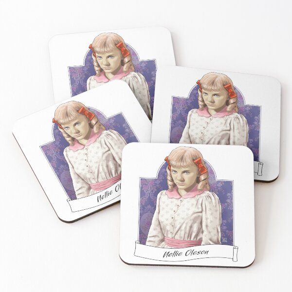 Miss Nellie Oleson Dessous de verre (lot de 4)