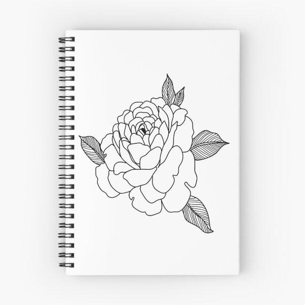 Item preview, Line black rose designed and sold by Eshka.