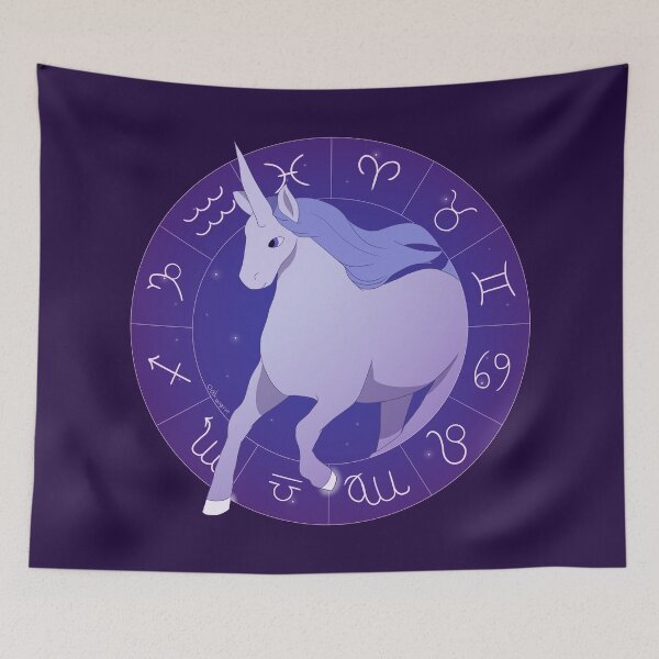 Item preview, Horoscope Unicorn designed and sold by oakwyrm.
