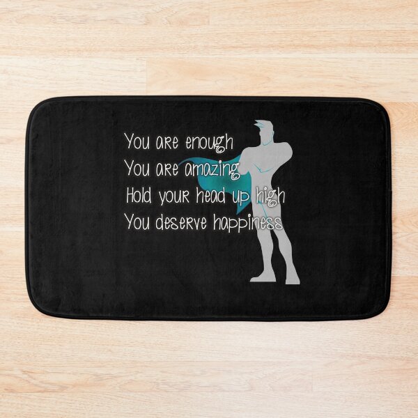 Item preview, You are enough You are amazing Hold your head up high You deserve happiness designed and sold by Kam-designs.