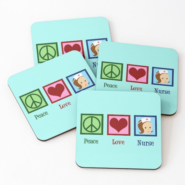 Item preview, Peace Love Nurse designed and sold by Epic Love Designs.