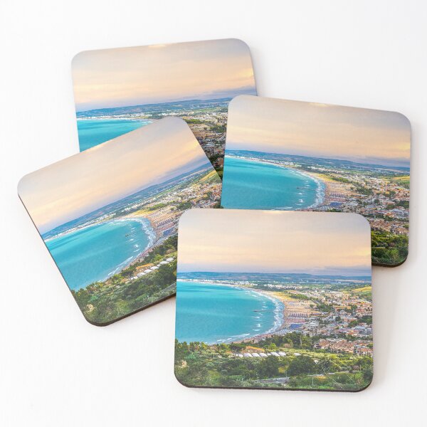 Item preview, south italy sea mediterranean coast sunset in Vasto Marina - Abruzzo region - Chieti province - Italy designed and sold by fineartitalia.