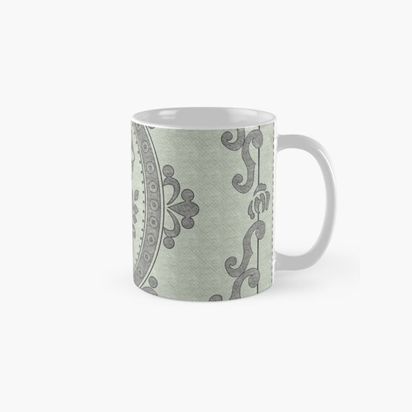 Baroque Wallpaper in Sketch 4 Classic Mug