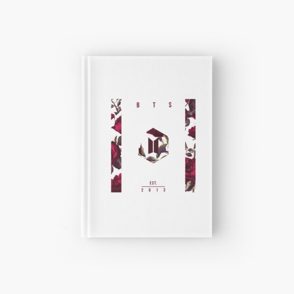 BTS Est. 2013 Vintage Roses Hardcover Journal