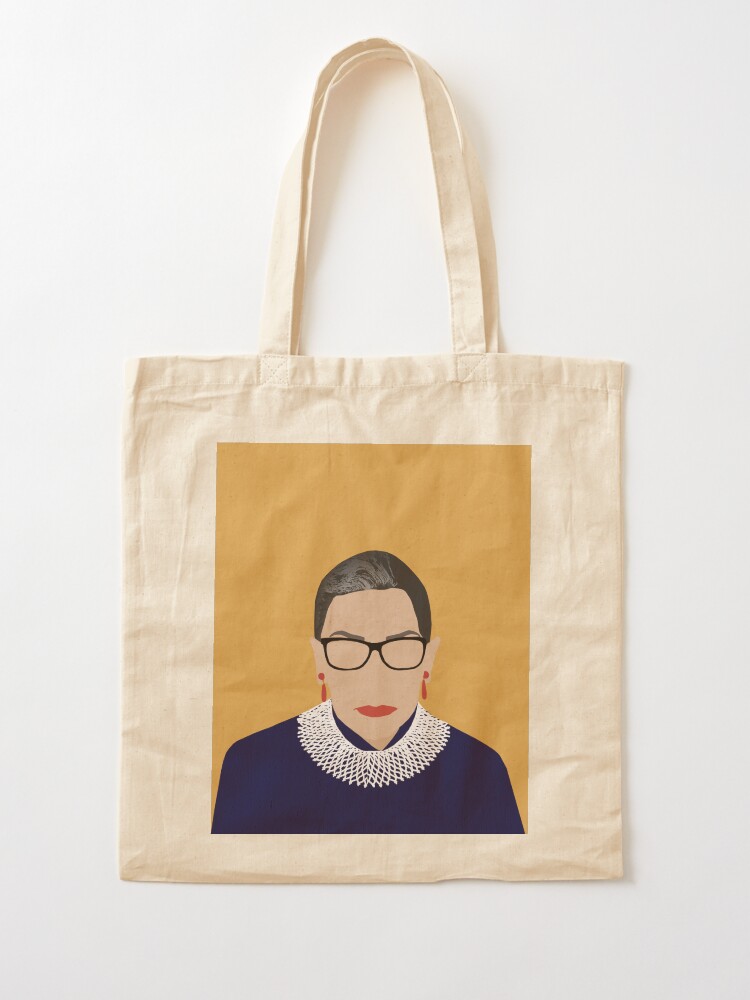 Thumbnail 2 of 5, Tote Bag, Ruth Bader Ginsburg designed and sold by thefilmartist.