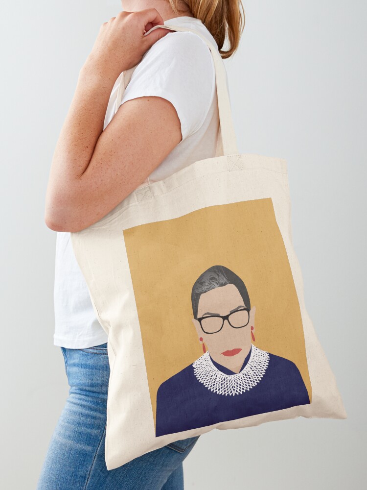 Thumbnail 1 of 5, Tote Bag, Ruth Bader Ginsburg designed and sold by thefilmartist.