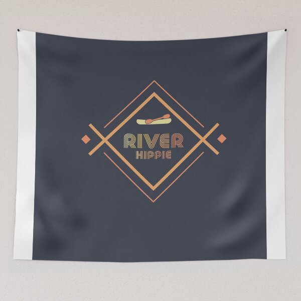Item preview, River Hippie Typography designed and sold by Pamela  Marie.
