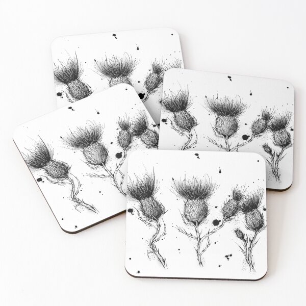 Item preview, Scotland Ink Symbol Thistle  designed and sold by SketchingSofia.