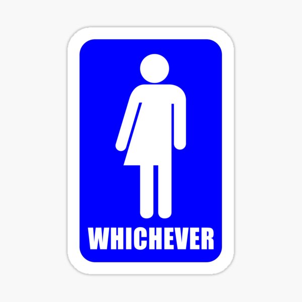 Item preview, Gender Neutral Restroom designed and sold by limitlezz.