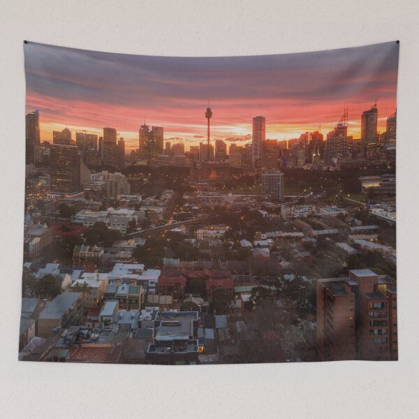 Item preview, Sydney City Skyline designed and sold by The-Drone-Man.