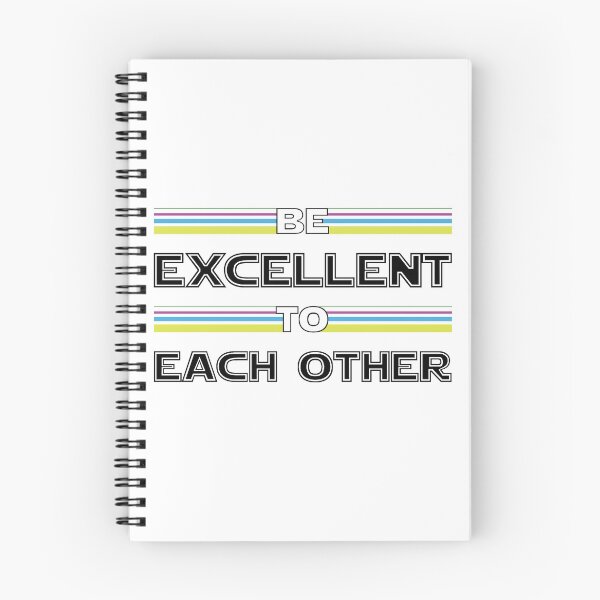 Item preview, Be Excellent to Each Other Retro Color Scheme designed and sold by maggiecuda.