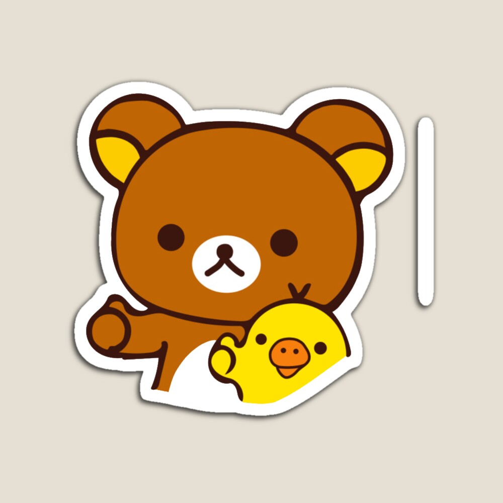 rilakkuma and friends Sticker for Sale by sherita