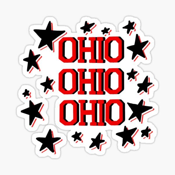Ohio design Sticker