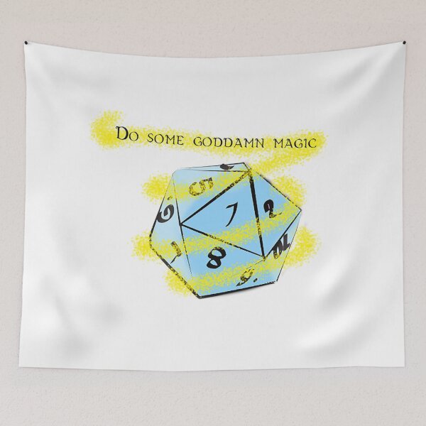 Item preview, Do some Goddamn Magic DND designed and sold by BunnyMomMtl.