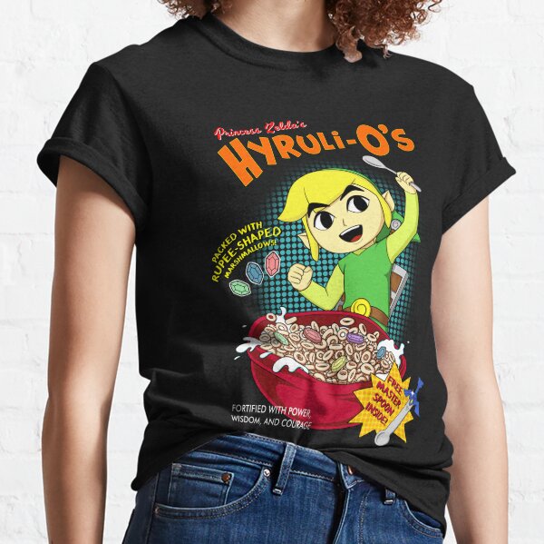 Zelda Hyrule Cereal Box Classic T-Shirt