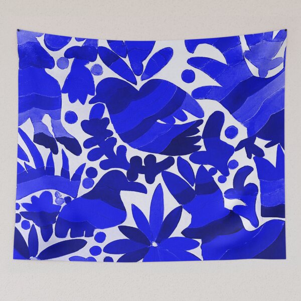 Item preview, Otomi Dark Blue  designed and sold by TinaSalazar.