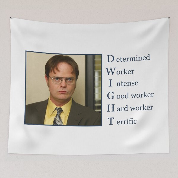 Item preview, Dwight anagram - The Office designed and sold by Etchedclothing.