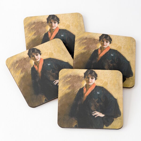 Item preview, William Merritt Chase - The Blue Kimono designed and sold by ArtExpression.