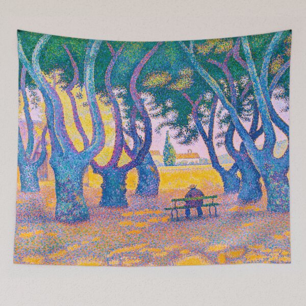 Item preview, Paul Signac - Place des Lices, St. Tropez designed and sold by ArtExpression.
