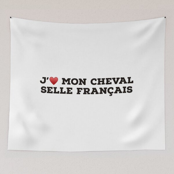 Item preview, J'adore mon cheval selle francais designed and sold by Yviemakes.