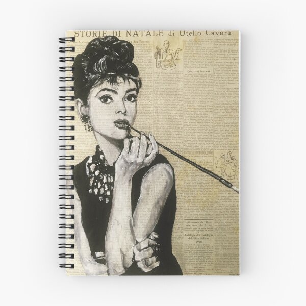 Item preview, Audrey Hepburn on italian newspaper 1927 designed and sold by jvinogradova.