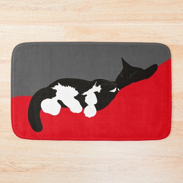 Item preview, Katze schlafend auf Decke designed and sold by Manfredine.