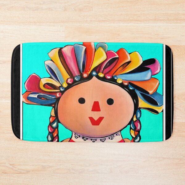 Item preview, Mexican Maria Doll Turquoise designed and sold by TinaSalazar.