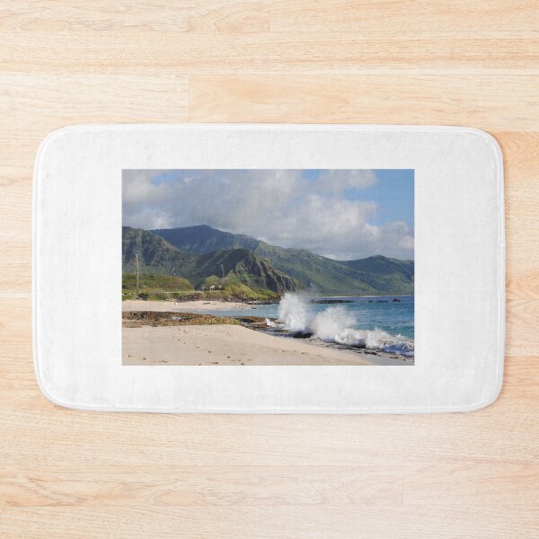 Item preview, Waves breaking on the shore designed and sold by nfssmith.