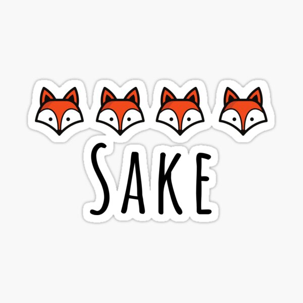 Artikel-Vorschau von Vier Fox Sake, designt und verkauft von Georgiewombat.