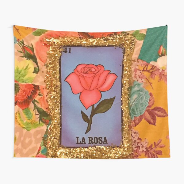 Bingo mexicano La Rosa Tela decorativa