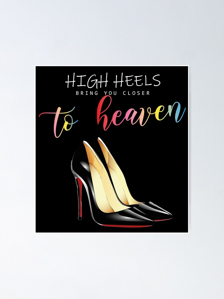 high heel red bottom shoes