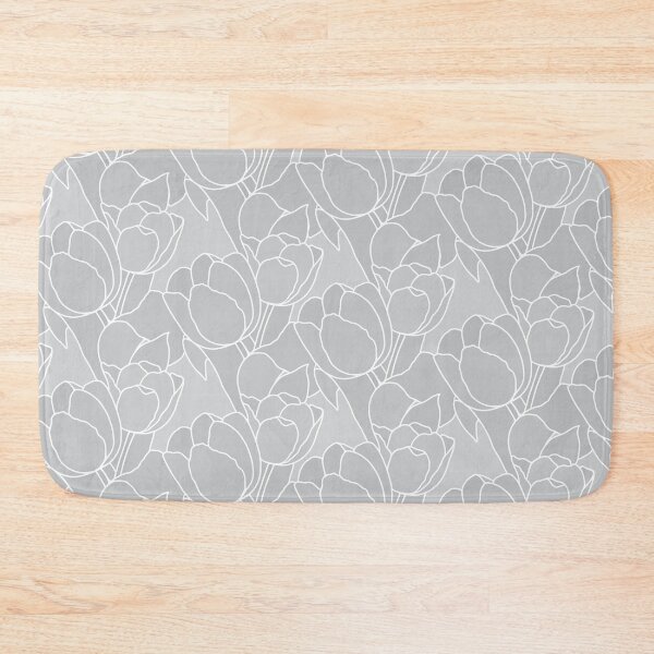 Item preview, GREY TULIP PATTERN designed and sold by axelle1410.