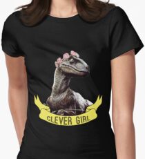 Clever Girl Women's Fitted T-Shirt