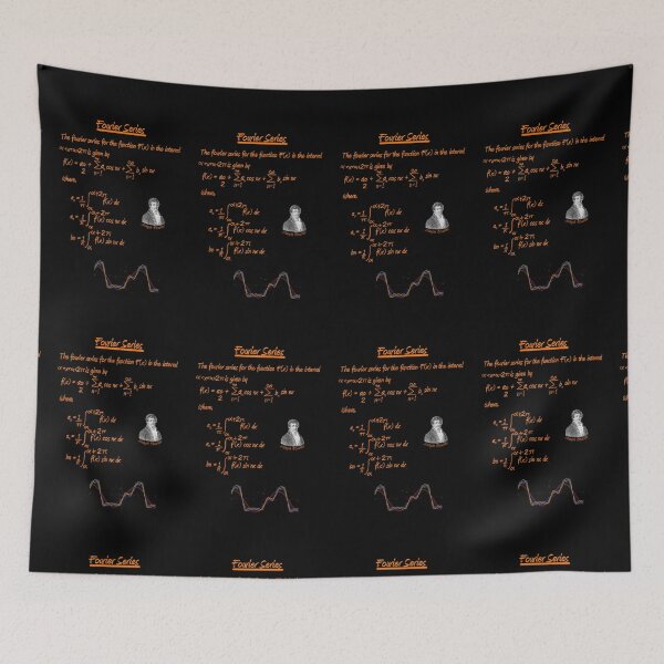 Item preview, Joseph Fourier and Fourier Series designed and sold by Red bubble Artist.