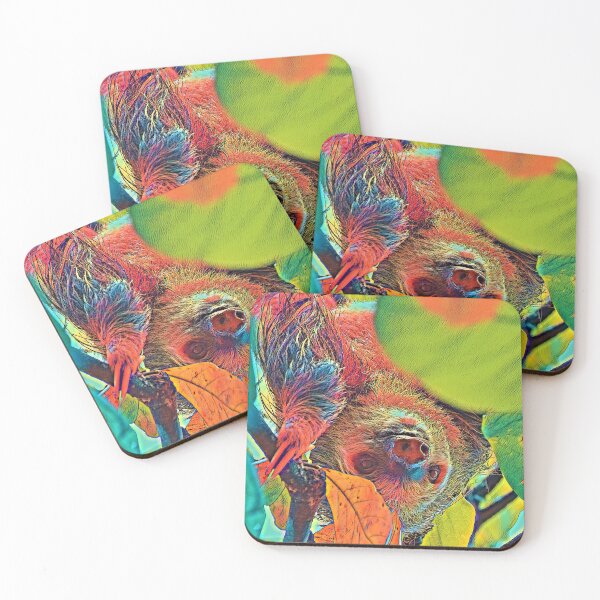 Item preview, AnimalColor Sloth 001 designed and sold by JAMFoto.