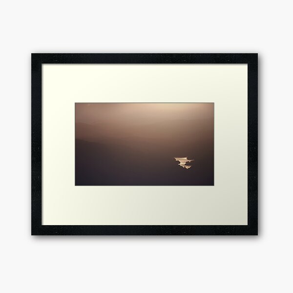 Morning Haze Framed Art Print