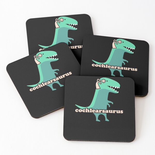 Item preview, Dinosaur Cochlear Implant / Hearing Loss designed and sold by EMDdesign.