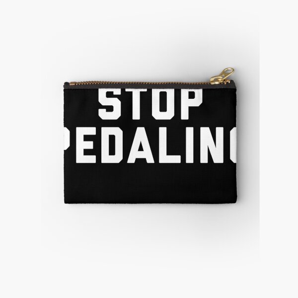 Item preview, Never Stop Pedaling - motivation cycling shirt designed and sold by ScapegoatPrints.