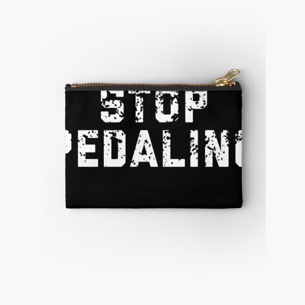 Item preview, Grunge Never Stop Pedaling - motivation cycling shirt designed and sold by ScapegoatPrints.