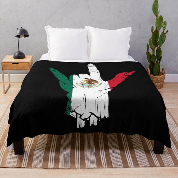 Item preview, Mexican Flag Zombie Hand print designed and sold by tronictees.