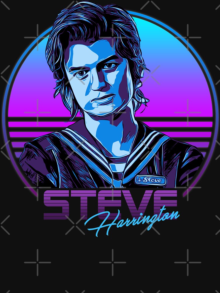 Steve Harrington - Stranger Things - 80s Style Kid Pullover Hoodie ...