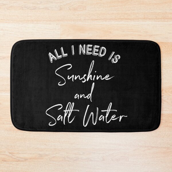 Item preview, Cute All I Need Is Sunshine and Salt Water print designed and sold by tronictees.