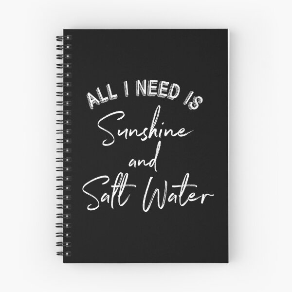 Item preview, Cute All I Need Is Sunshine and Salt Water print designed and sold by tronictees.