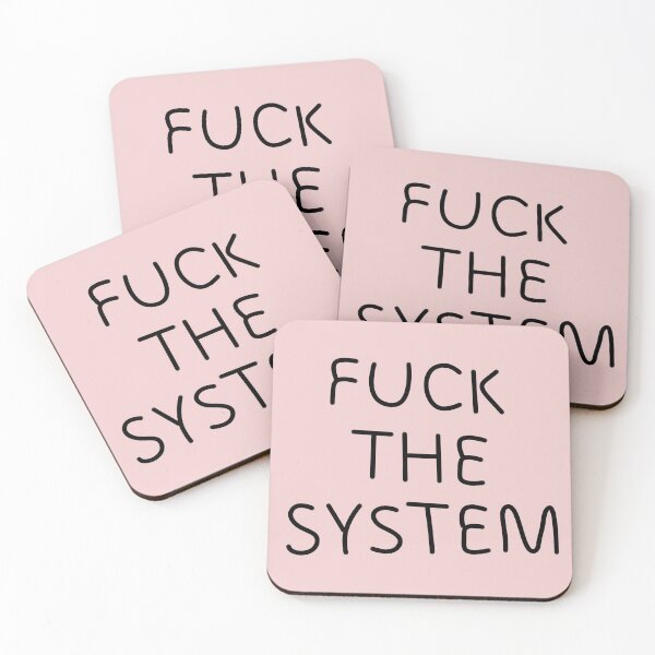 Item preview, FUCK THE SYSTEM designed and sold by Eshka.