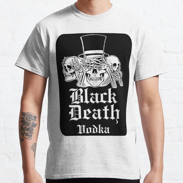 johnny fever black death t shirt