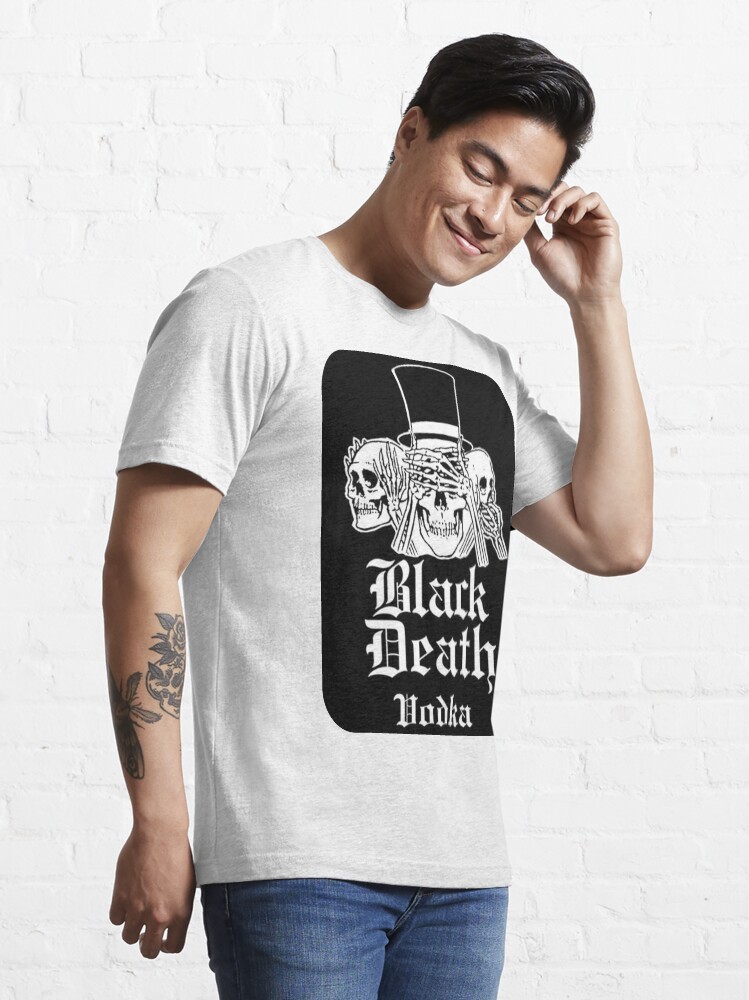 Alternate view of BLACK DEATH VODKA Essential T-Shirt