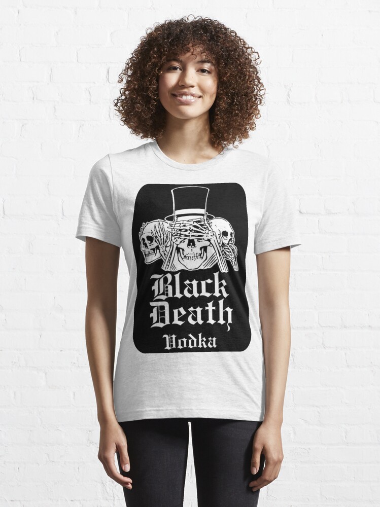 Alternate view of BLACK DEATH VODKA Essential T-Shirt
