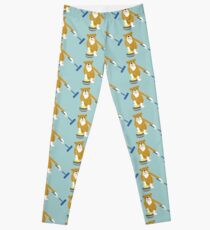Bulldog Curling Leggings